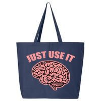 Just Use It Funny Brain 25L Jumbo Tote