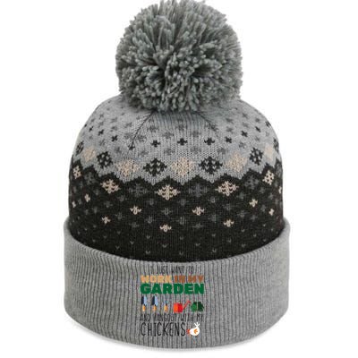 Just Want To Work In My Garden The Baniff Cuffed Pom Beanie