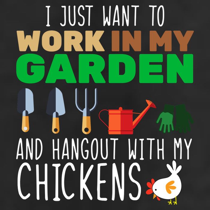 Just Want To Work In My Garden Cool Comfort Performance Bucket Hat