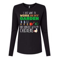 Just Want To Work In My Garden Womens Cotton Relaxed Long Sleeve T-Shirt