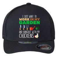 Just Want To Work In My Garden Flexfit Unipanel Trucker Cap