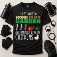 Just Want To Work In My Garden Performance Shirt