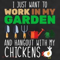 Just Want To Work In My Garden 11oz C Handle Ceramic Mug