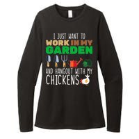 Just Want To Work In My Garden Womens CVC Long Sleeve Shirt