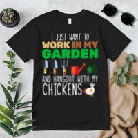 Just Want To Work In My Garden Premium T-Shirt
