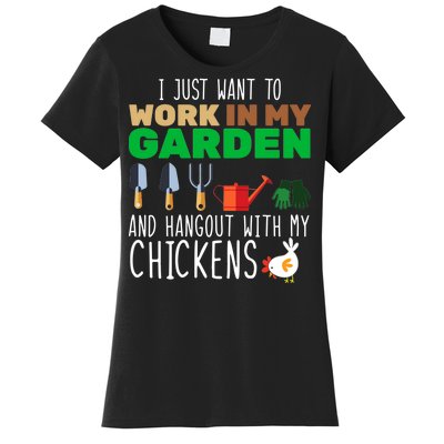 Just Want To Work In My Garden Women's T-Shirt