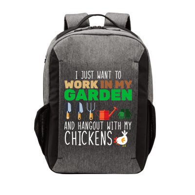 Just Want To Work In My Garden Vector Backpack