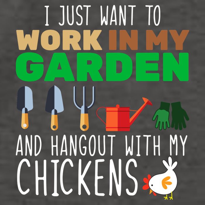 Just Want To Work In My Garden Vector Backpack