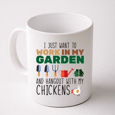 Just Want To Work In My Garden Coffee Mug