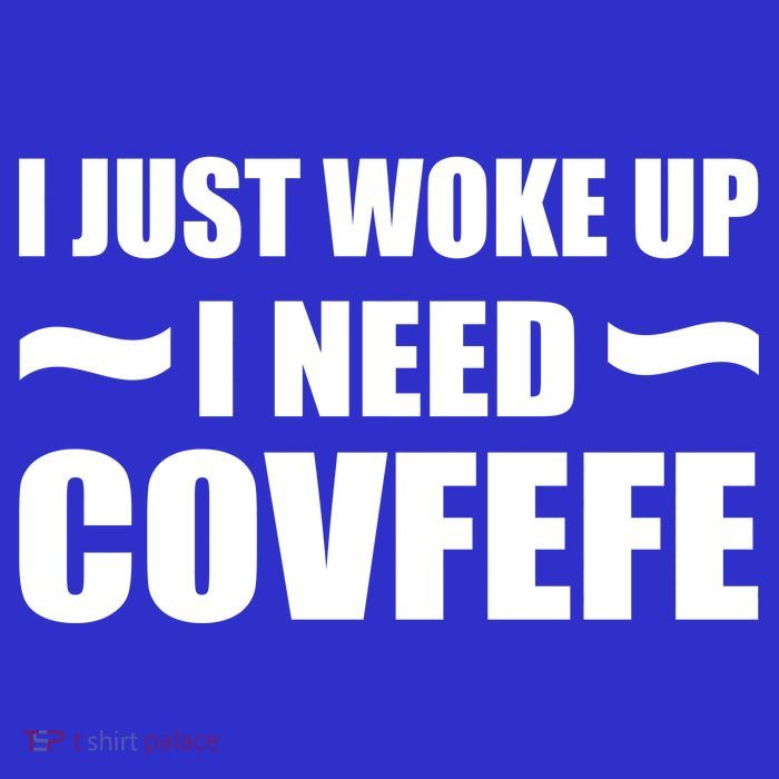 Just Woke Up I Need Covfefe Short Acrylic Beanie