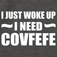 Just Woke Up I Need Covfefe Vector Backpack