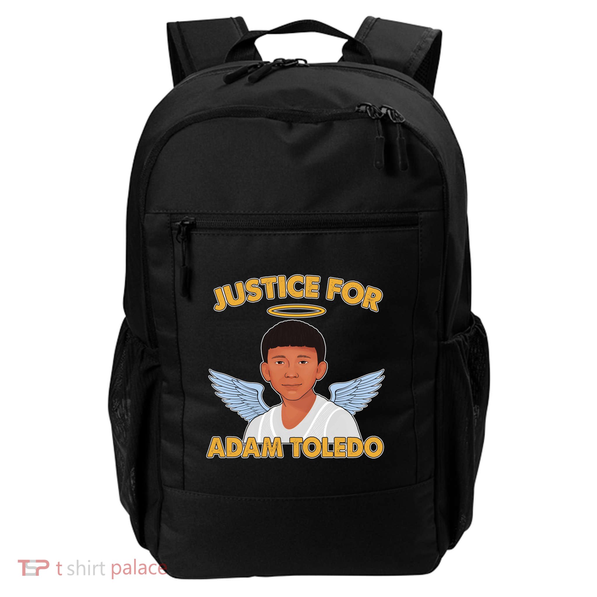 Justice For Adam Toledo Angel Daily Commute Backpack