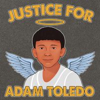 Justice For Adam Toledo Angel Cotton Canvas Backpack