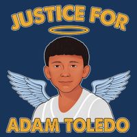 Justice For Adam Toledo Angel Cool Comfort Performance Bucket Hat
