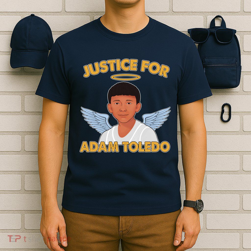 Justice For Adam Toledo Angel T-Shirt