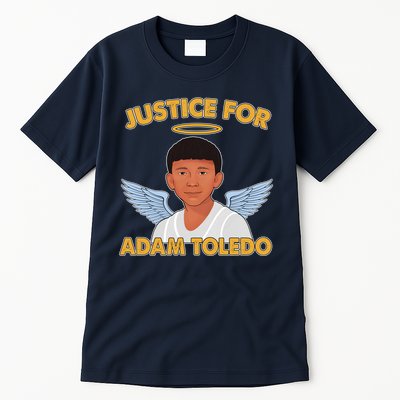 Justice For Adam Toledo Angel Tall T-Shirt