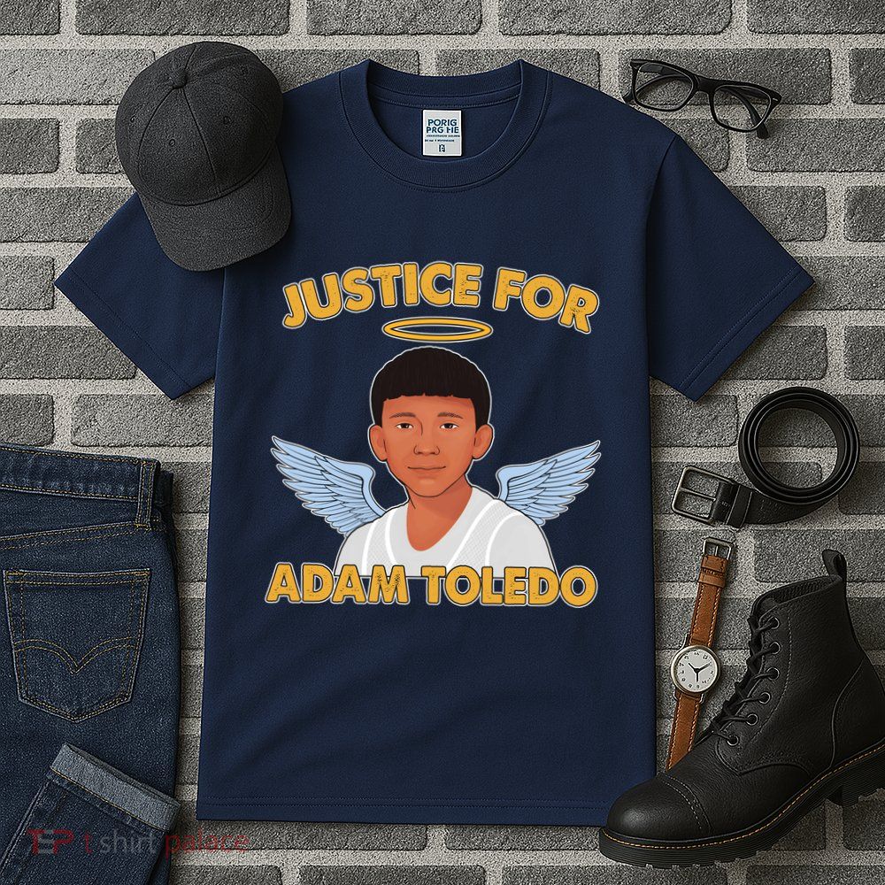 Justice For Adam Toledo Angel Tall T-Shirt