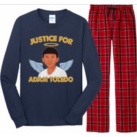 Justice For Adam Toledo Angel Long Sleeve Pajama Set