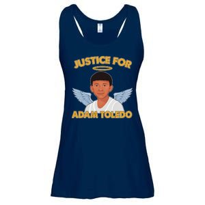 Justice For Adam Toledo Angel Ladies Essential Flowy Tank