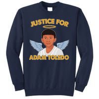 Justice For Adam Toledo Angel Tall Sweatshirt