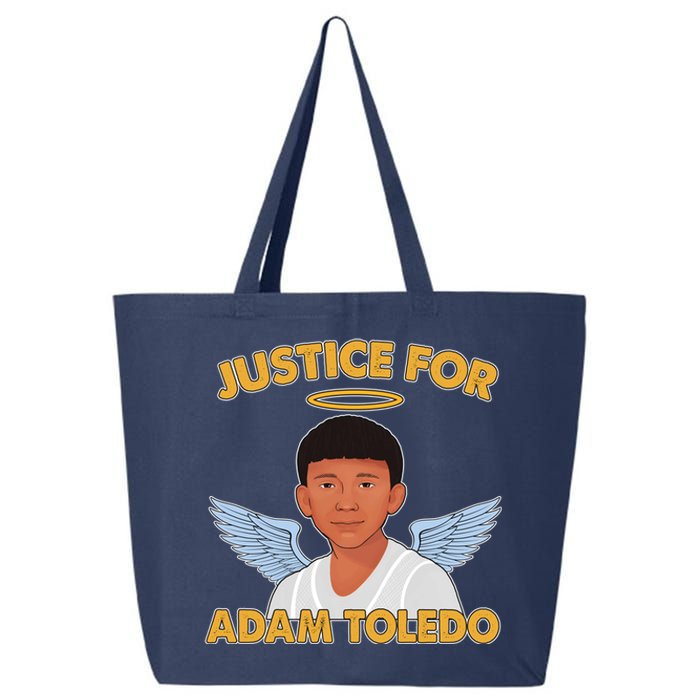 Justice For Adam Toledo Angel 25L Jumbo Tote