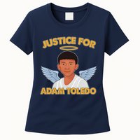 Justice For Adam Toledo Angel Womens T-Shirt