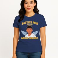 Justice For Adam Toledo Angel Womens T-Shirt
