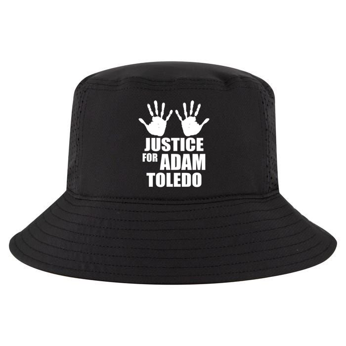 Justice For Adam Toledo Black Lives Matter Cool Comfort Performance Bucket Hat
