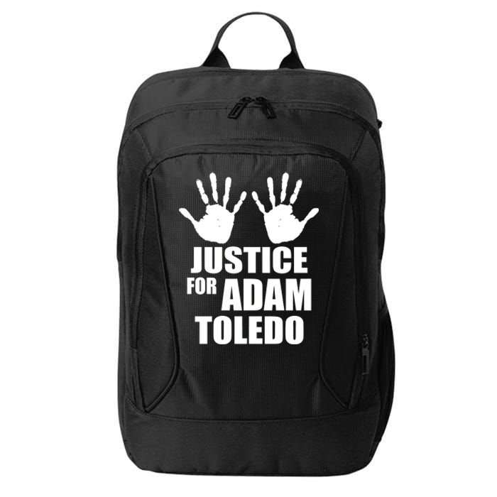 Justice For Adam Toledo Black Lives Matter City Backpack