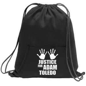 Justice For Adam Toledo Black Lives Matter Sweatshirt Cinch Pack Bag