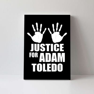 Justice For Adam Toledo Black Lives Matter Canvas