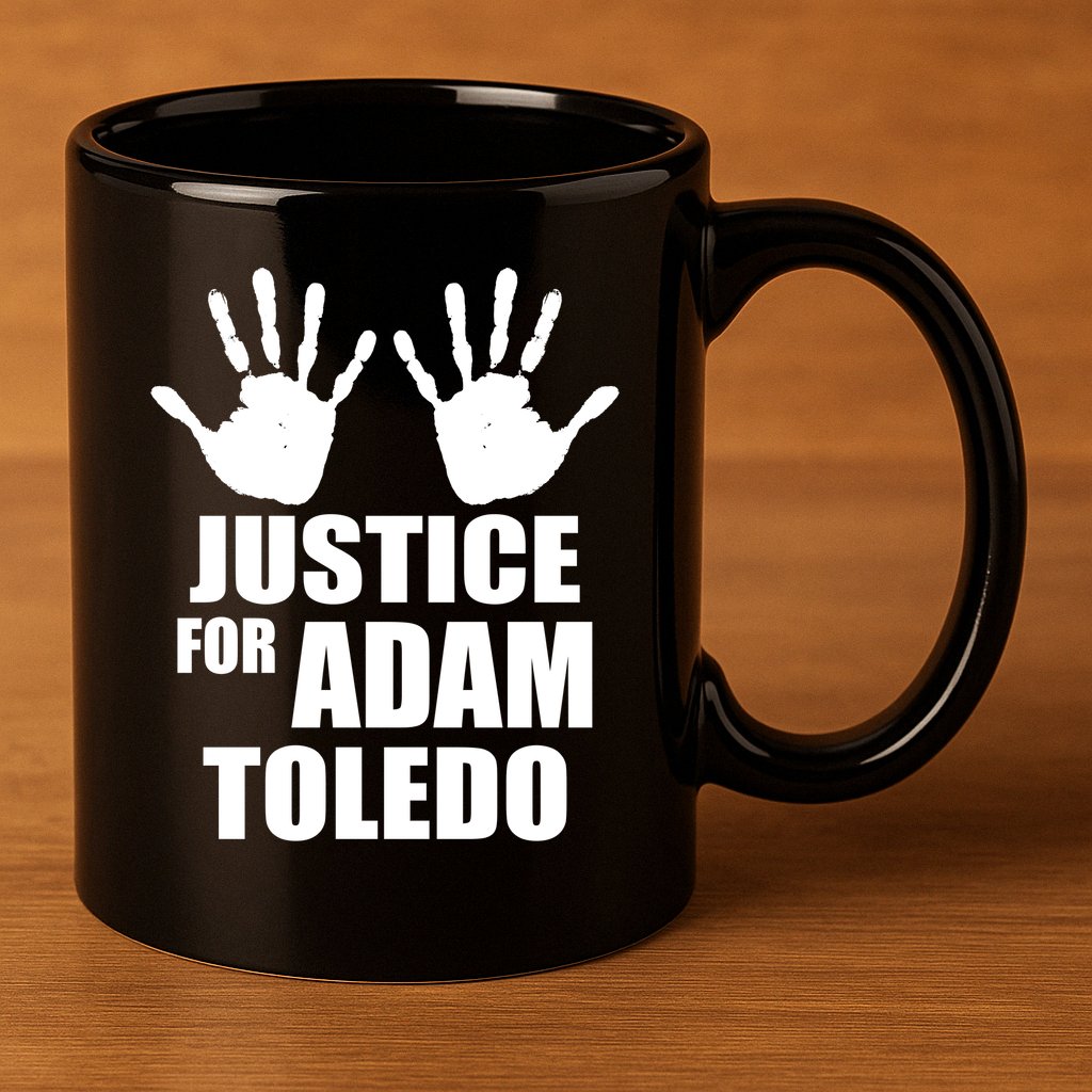 Justice For Adam Toledo Black Lives Matter 11oz C Handle Ceramic Mug