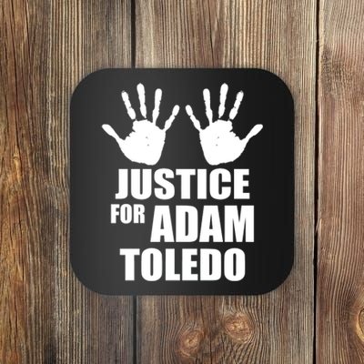 Justice For Adam Toledo Black Lives Matter Coaster