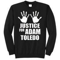 Justice For Adam Toledo Black Lives Matter Tall Sweatshirt