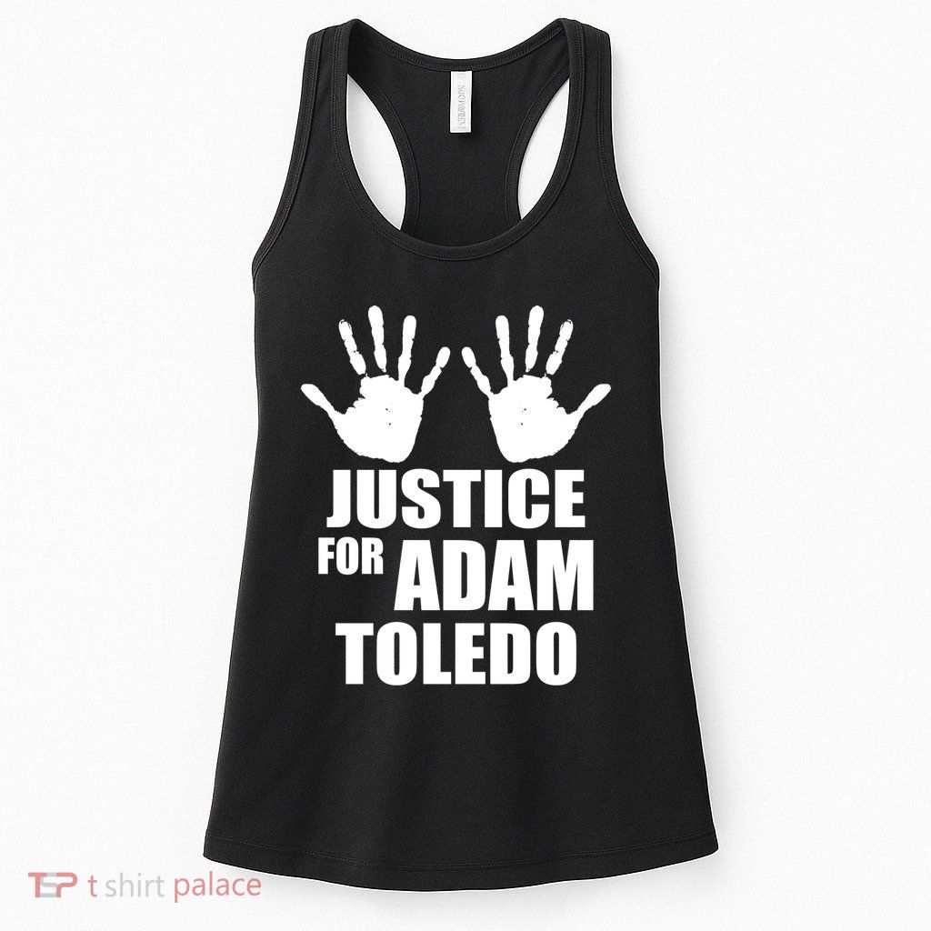 Justice For Adam Toledo Black Lives Matter Womens Tank Top