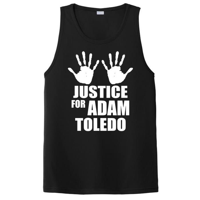 Justice For Adam Toledo Black Lives Matter PosiCharge Competitor Tank