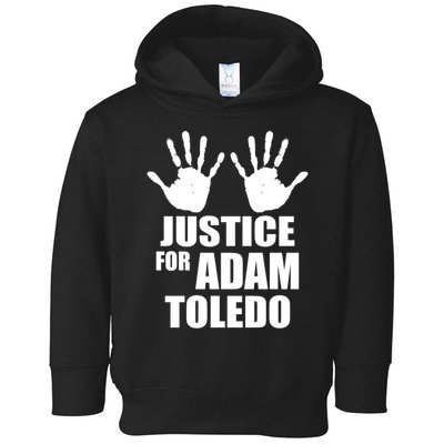 Justice For Adam Toledo Black Lives Matter Toddler Hoodie