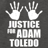 Justice For Adam Toledo Black Lives Matter Vector Backpack