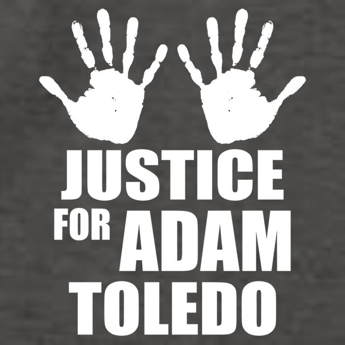 Justice For Adam Toledo Black Lives Matter Vector Backpack