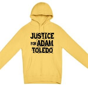 Justice for Adam Toledo BLM Black Lives Matter Premium Pullover Hoodie