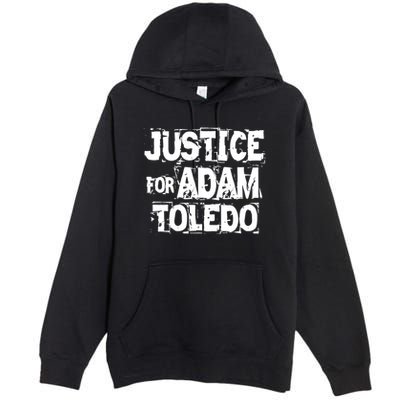 Justice for Adam Toledo BLM Black Lives Matter Premium Pullover Hoodie