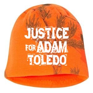 Justice for Adam Toledo BLM Black Lives Matter Kati - Camo Knit Beanie