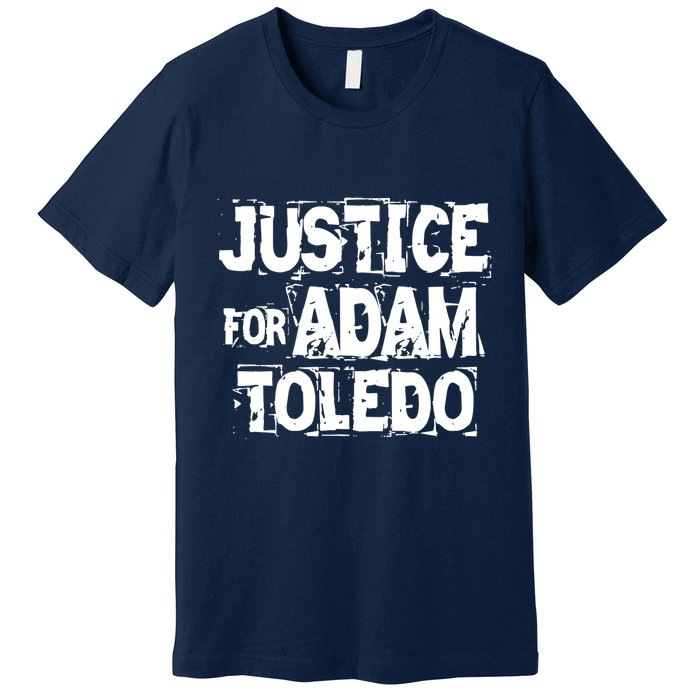 Justice for Adam Toledo BLM Black Lives Matter Premium T-Shirt