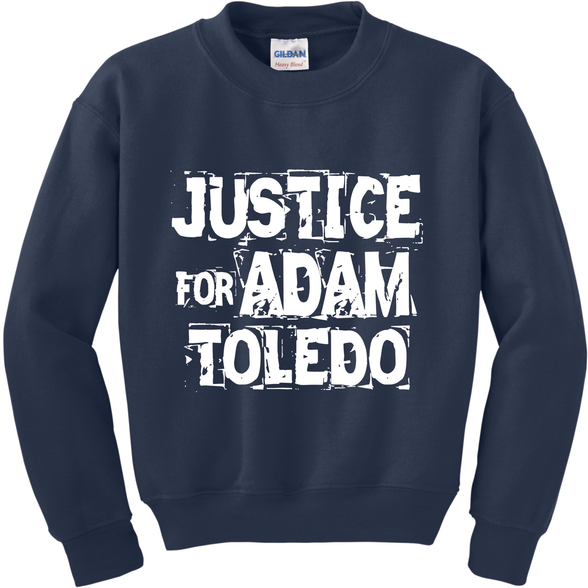 Justice for Adam Toledo BLM Black Lives Matter Kids Sweatshirt