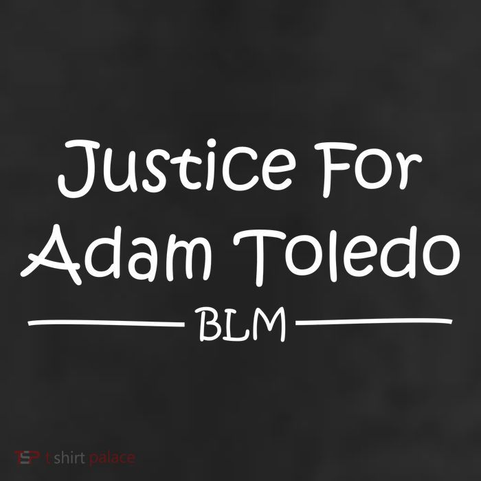 Justice For Adam Toledo BLM Hand Writing Adult Drive Performance Visor