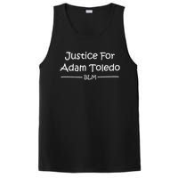 Justice For Adam Toledo BLM Hand Writing PosiCharge Competitor Tank