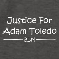 Justice For Adam Toledo BLM Hand Writing Vector Backpack