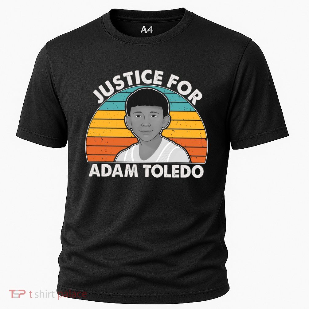 Justice For Adam Toledo Vintage Performance Shirt