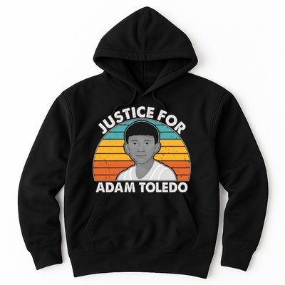 Justice For Adam Toledo Vintage Hoodie