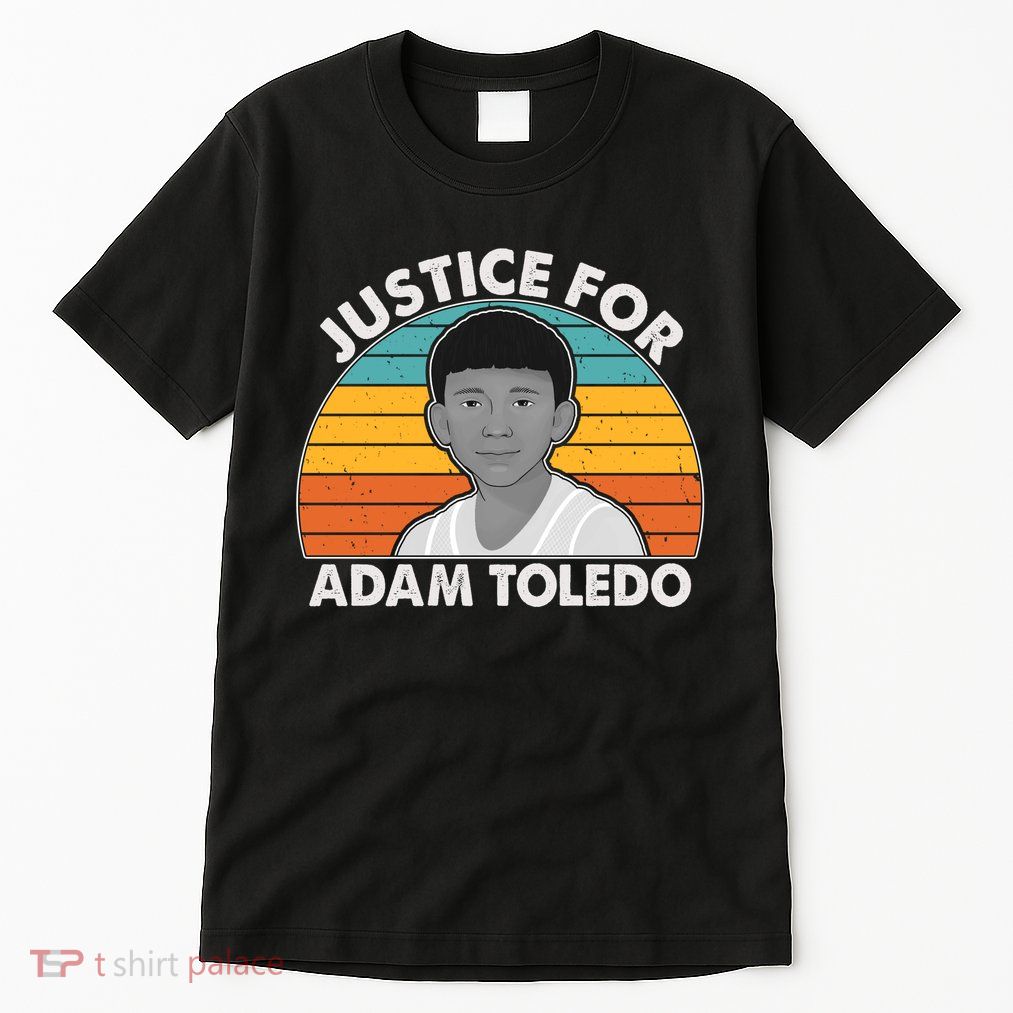 Justice For Adam Toledo Vintage Tall T-Shirt